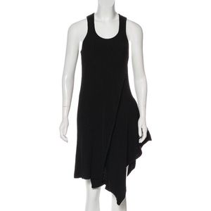 Stella Mccartney Asymmetrical Rib Knit Dress - image 1